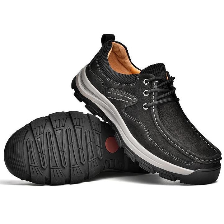 Men Casual Lace-up Non-slip Outdoor Shoes