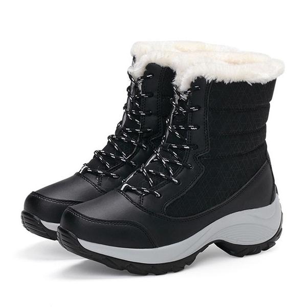 Women's Warm Waterproof Winter Snow Boots