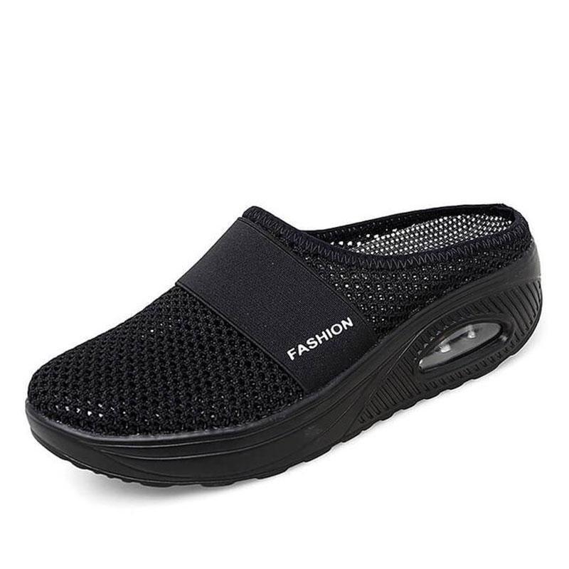 Women's breathable slip-on Comfy walking slippers