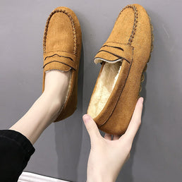 Women's Comfortable Non-Slip Warm Loafers