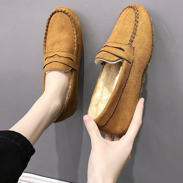 Women's Comfortable Non-Slip Warm Loafers