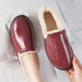 Woman's Warm Leather Shoes